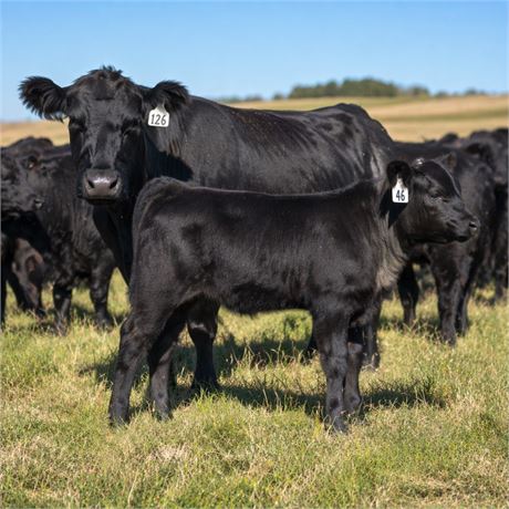 Black Angus & Baldy Heifer Calves | Powers Lake, ND